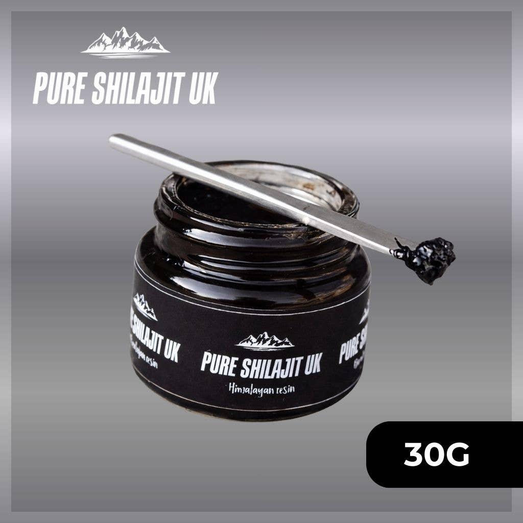Authentic Himalayan Shilajit Resin – 30g