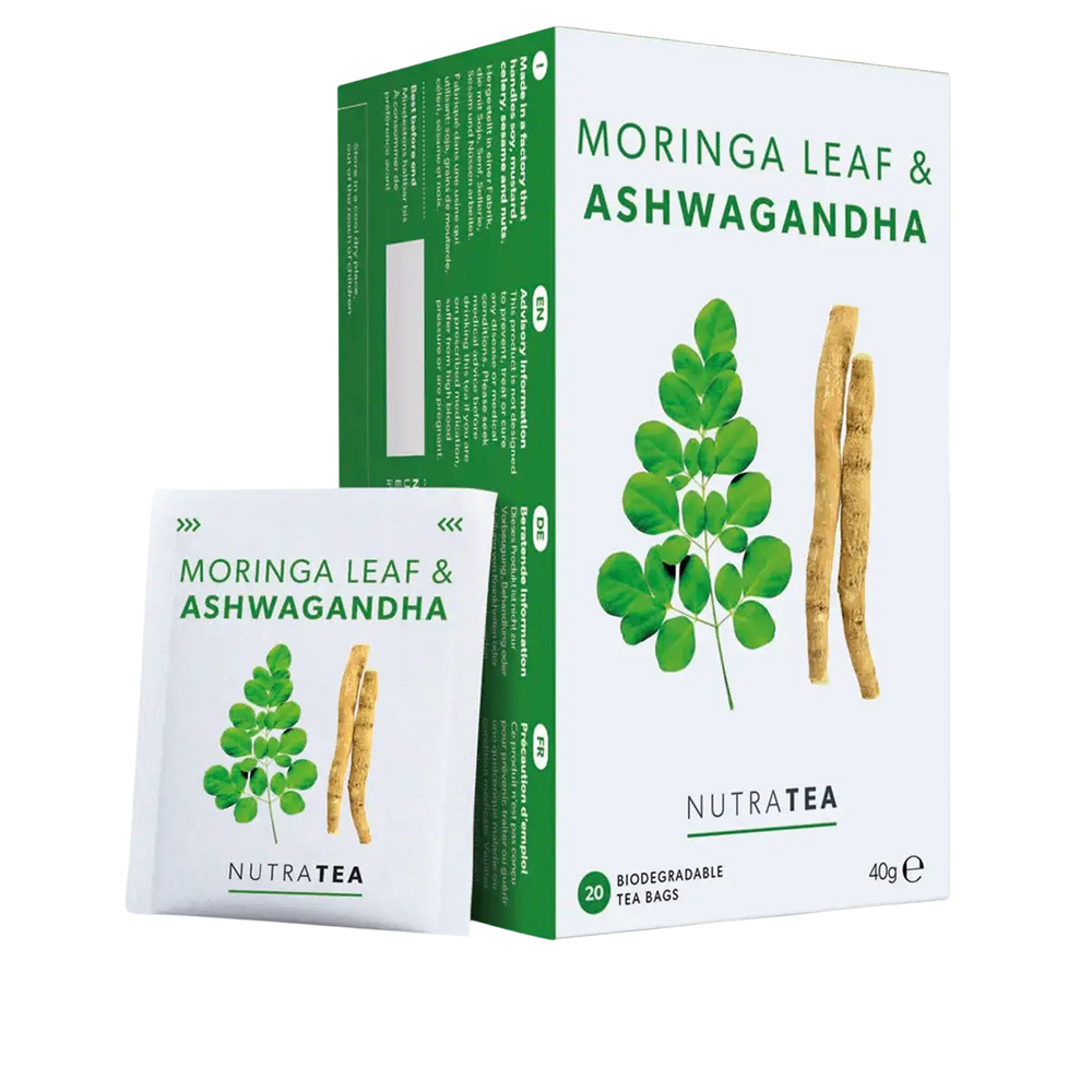 Moringa Leaf & Ashwagandha Herbal Tea