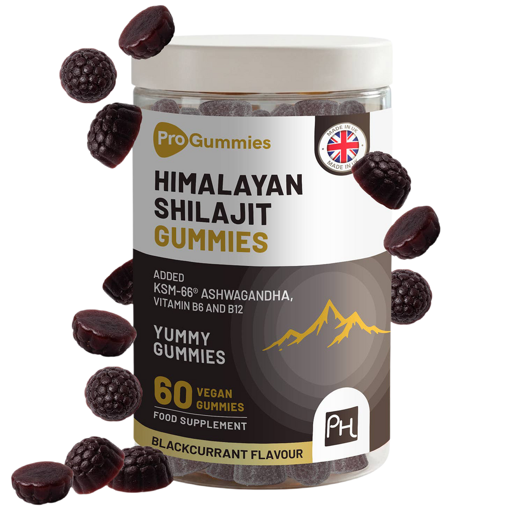 Himalayan Shilajit Gummies 3000mg with KSM-66 Ashwagandha