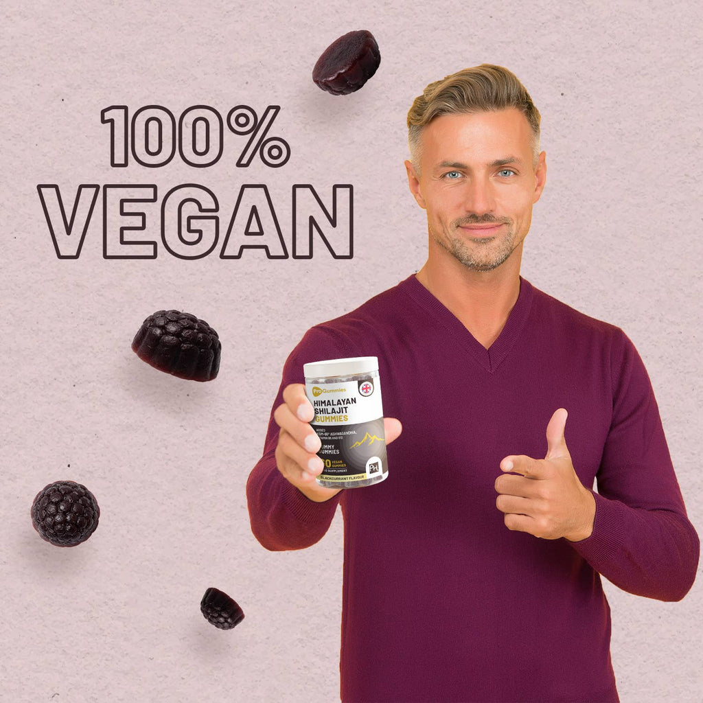 Himalayan Shilajit Gummies 3000mg with KSM-66 Ashwagandha