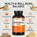 Ashwagandha 1500mg 180 Vegan Tablets