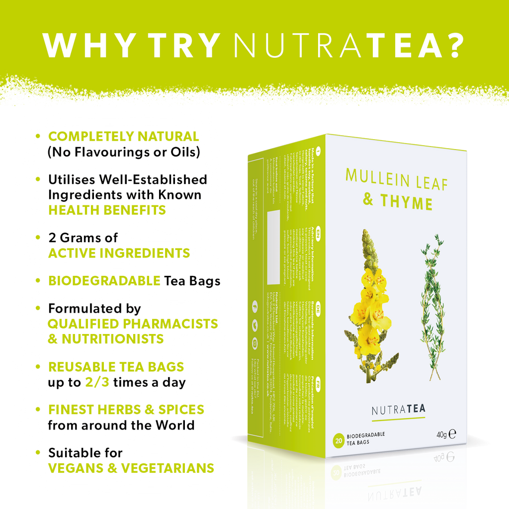 Mullein Leaf & Thyme Herbal Tea